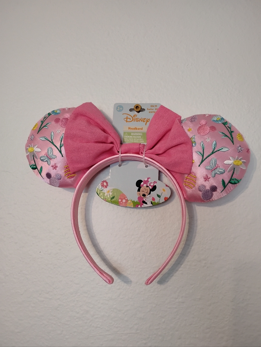 Disney Floral Bow Minnie Mouse Ears